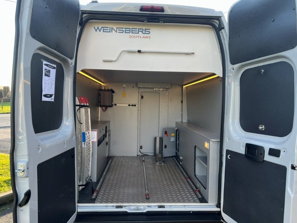 Weinsberg Outlaw | Motorgarage | 50.000km | 1e eigenaar, Fiat, Tot en met 2, 6 tot 7 meter, Bedrijf