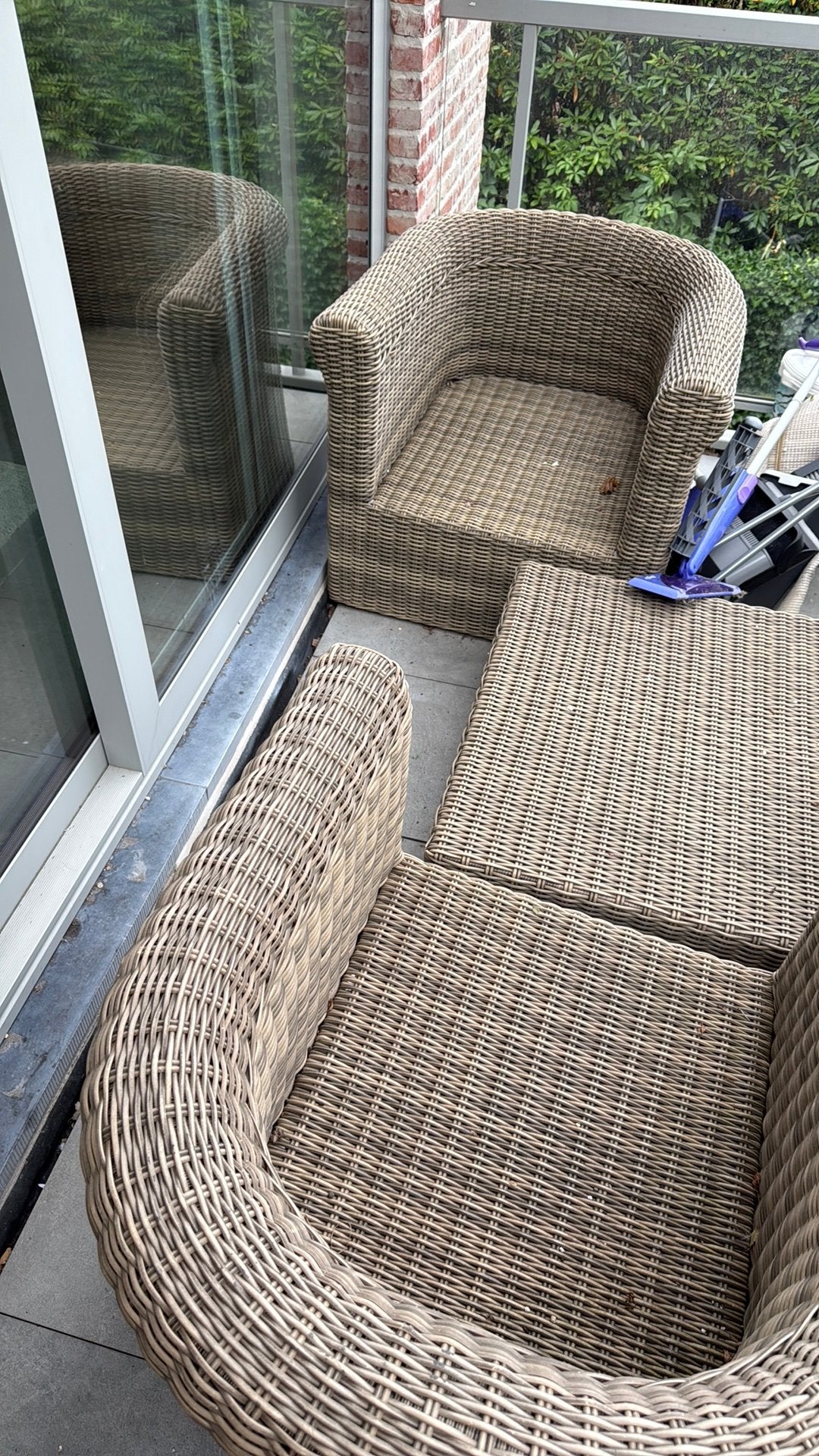 Ensemble de salon VENTURA Loom ! Pas d'osier ! Qualité, Jardin & Terrasse, Ensembles de jardin, Utilisé, Salons de jardin, Autres matériaux