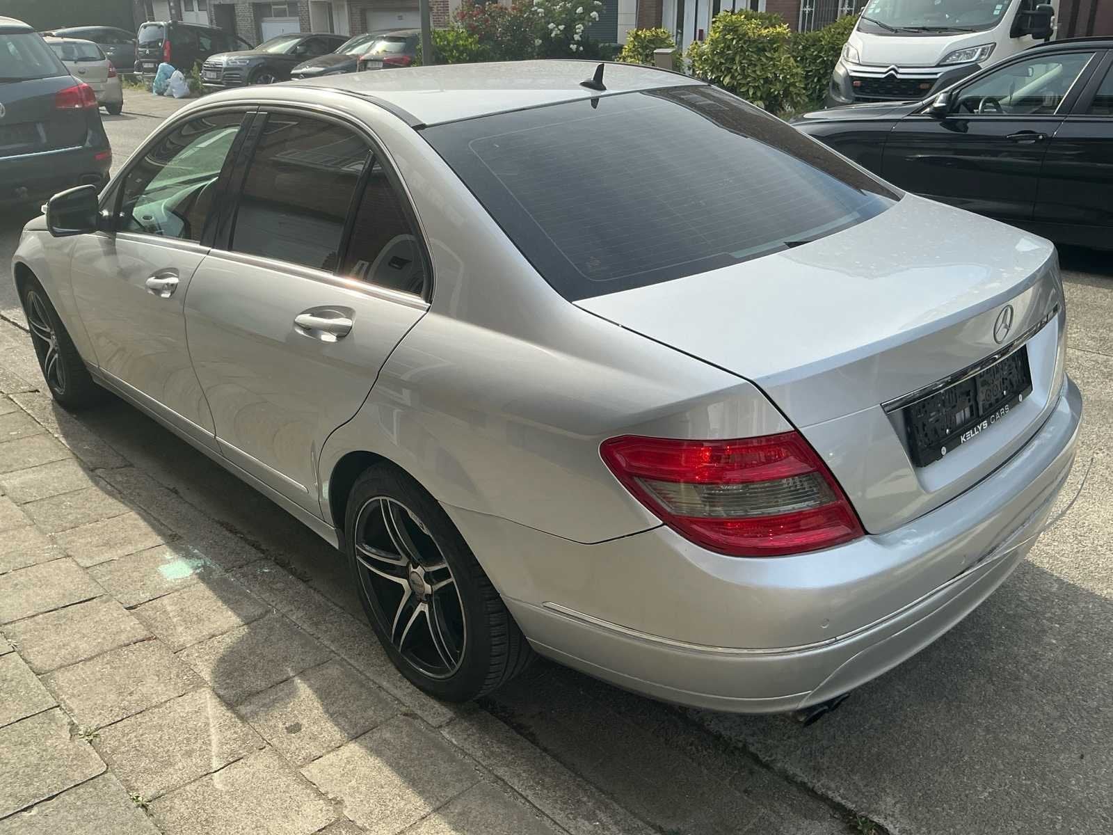 2008 Mercedes C180 Kompressor Personenauto, Auto's, Automaat, Gebruikt, Bedrijf, Berline