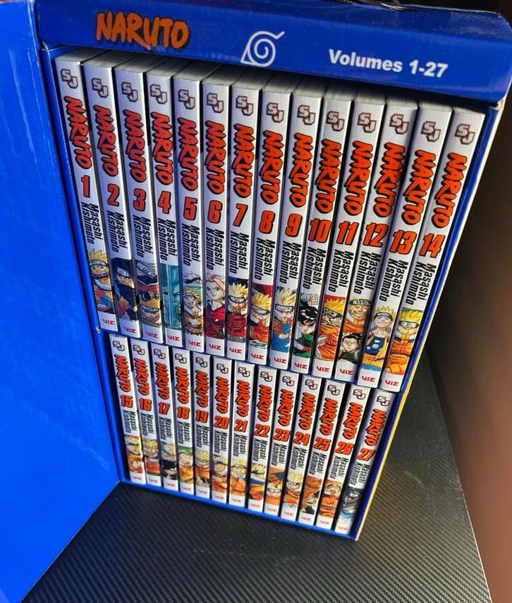 Naruto Manga Box Set 1 - Volumes 1 t/m 27, Boeken, Complete serie of reeks, Ophalen of Verzenden, Zo goed als nieuw, Japan (Manga)