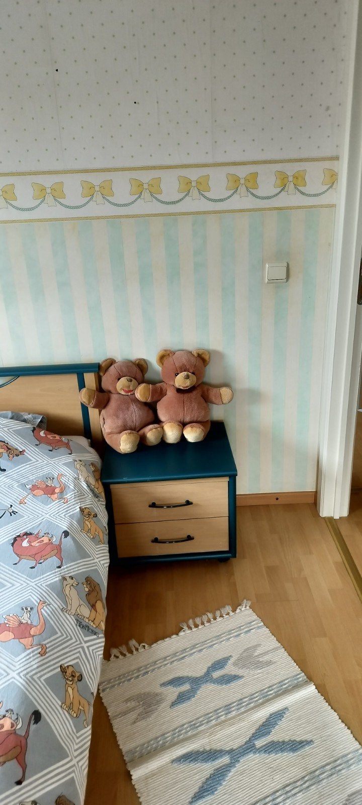 1 persoons slaapkamer, Enlèvement