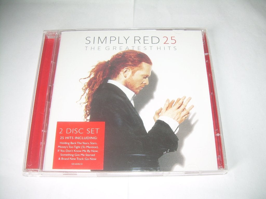 2 CD S - SIMPLY RED - THE GREATEST HITS  25 HITS, Cd's en Dvd's, Ophalen of Verzenden, Zo goed als nieuw