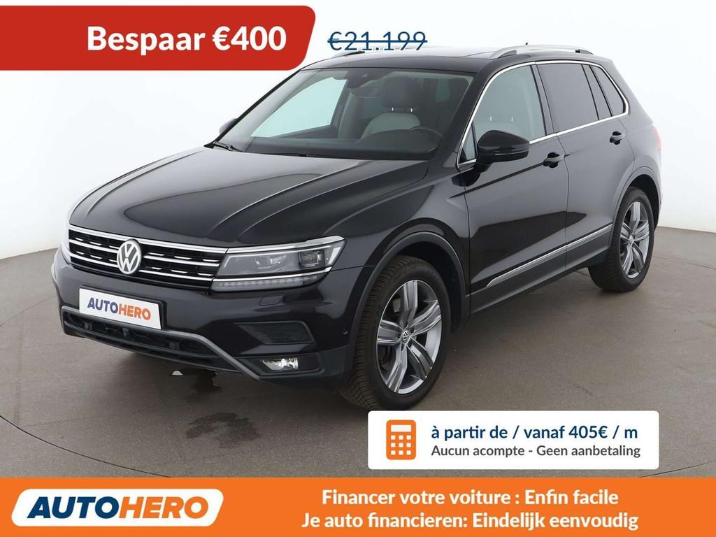 Volkswagen Tiguan 2.0 TSI Highline 4Motion BlueMotion Tech, Auto's, Automaat, Beige, https://public.car-pass.be/vhr/76408f3f-2e80-4a19-91dd-9fb82e1f5bbd