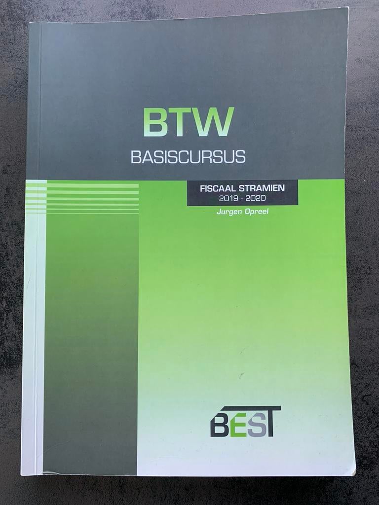 BTW Basiscursus Fiscaal Stramien 2019-2020, Enlèvement ou Envoi, Utilisé