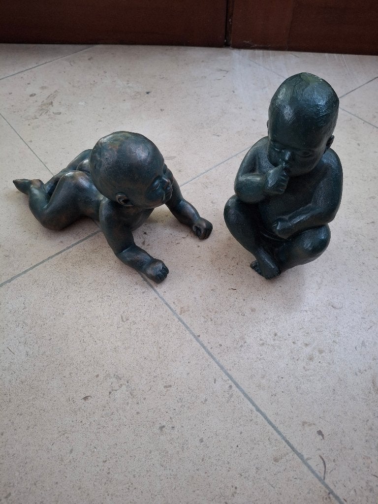 2 beeldjes, Ophalen, Gebruikt