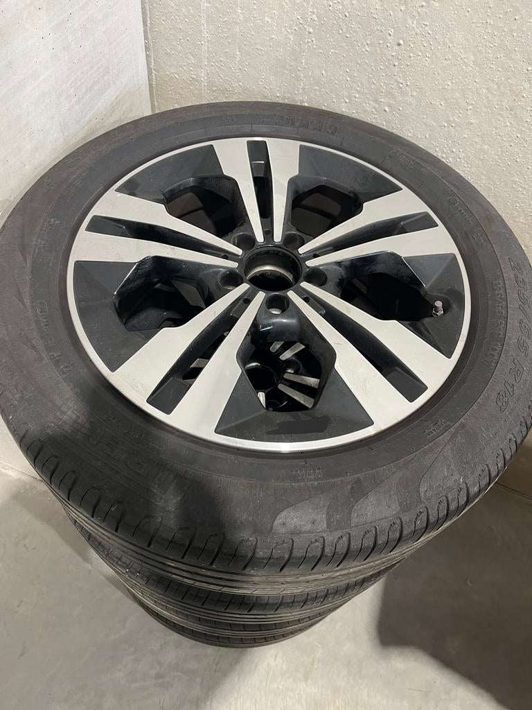 Mercedes velgen R18 235/55, Auto-onderdelen, Banden en Velgen, Ophalen, 18 inch, Gebruikt, Banden en Velgen