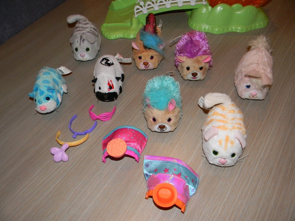 zhu zhu pet set, Enlèvement, Comme neuf, Sonore