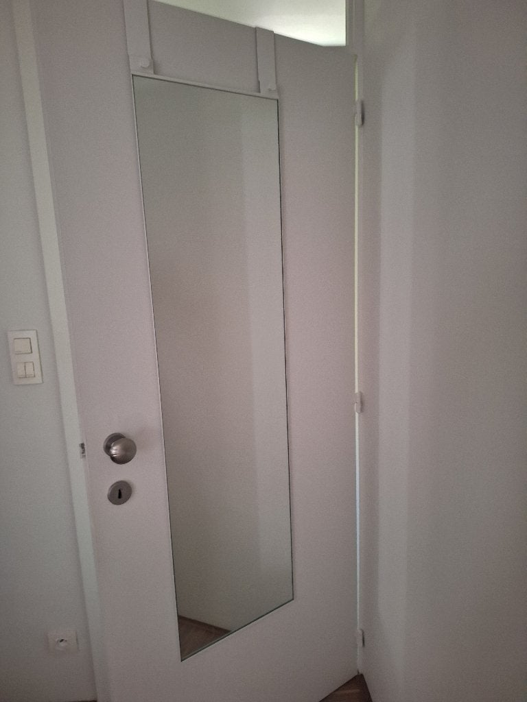 Spiegel (om aan deur te hangen), Ophalen, Minder dan 50 cm, 100 tot 150 cm, Zo goed als nieuw