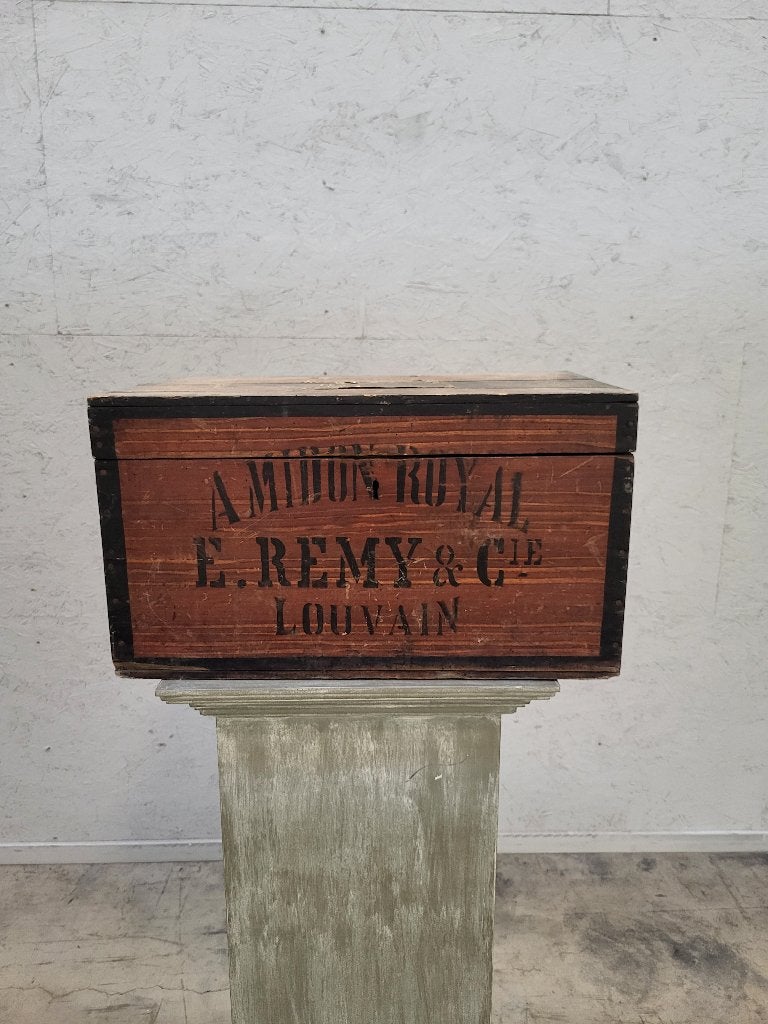 houten kist Remy, Ophalen