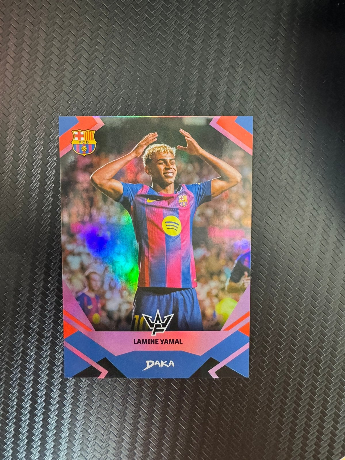 Lamine Yamal daka FC Barcelona pink Parallel (08/79), Ophalen of Verzenden, Nieuw, Plaatje