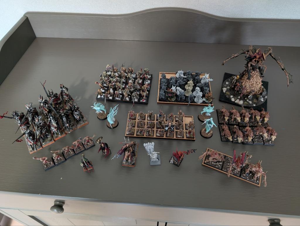 Warhammer Fantasy The Old World Vampire Counts Army, Hobby en Vrije tijd, Modelbouw | Figuren en Diorama's, Ophalen
