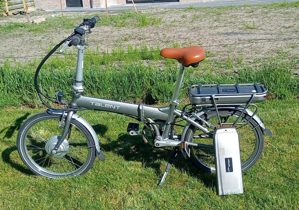 Elektrische vouwfiets, Ophalen