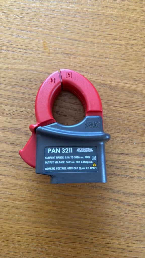 PAN 3211 AC-stroomklem/transducer, Doe-het-zelf en Bouw, Meetapparatuur, Ophalen of Verzenden, Nieuw, Multimeter