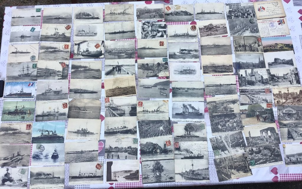 Lot de 255 cartes postales ww1, Enlèvement ou Envoi, Armée de terre