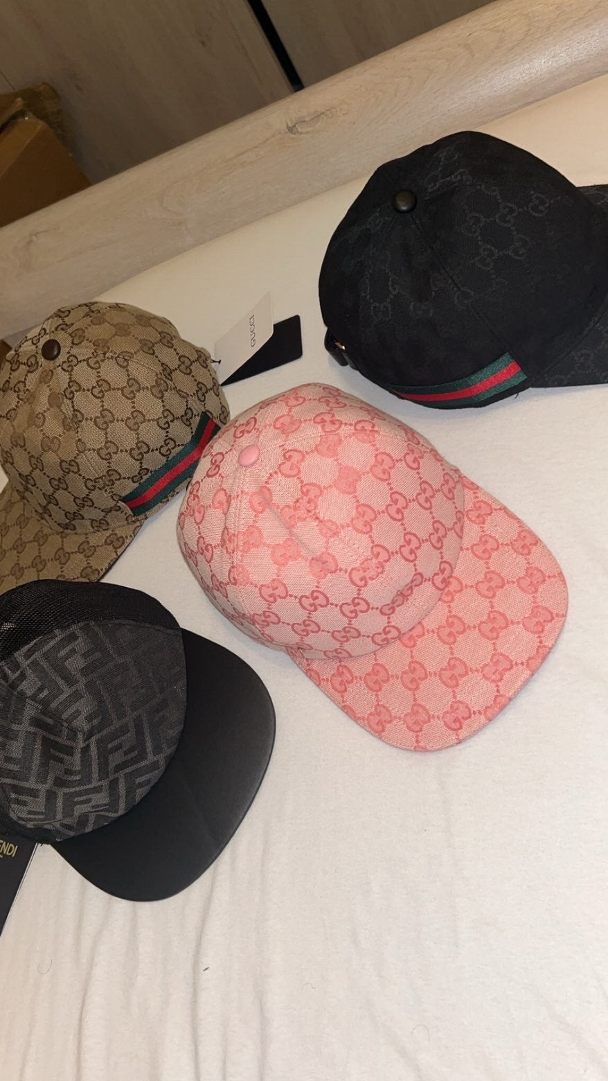 Casquette 1:1 ( Gucci , Fendi ), Kleding | Dames, Ophalen of Verzenden, Nieuw, Pet