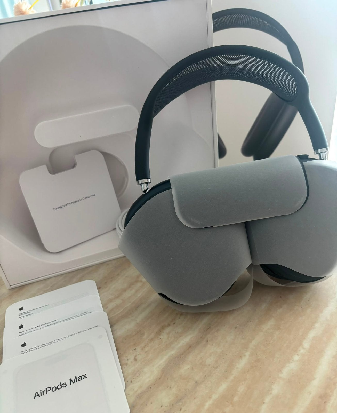Écouteurs supra-auriculaires sans fil Apple AirPods Max 2, Réglable, Comme neuf, Enlèvement, Bleu