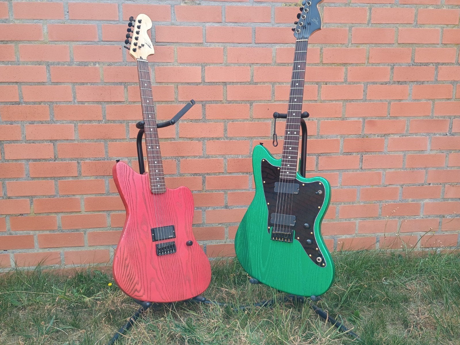2 prachtige handbuilt jazzmasters tekoop/ruil, Muziek en Instrumenten, Ophalen of Verzenden, Nieuw, Solid body