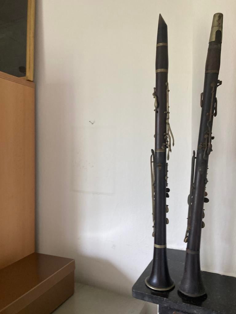 Oude klarinetten, Muziek en Instrumenten, Ophalen, Gebruikt, Houtblazer