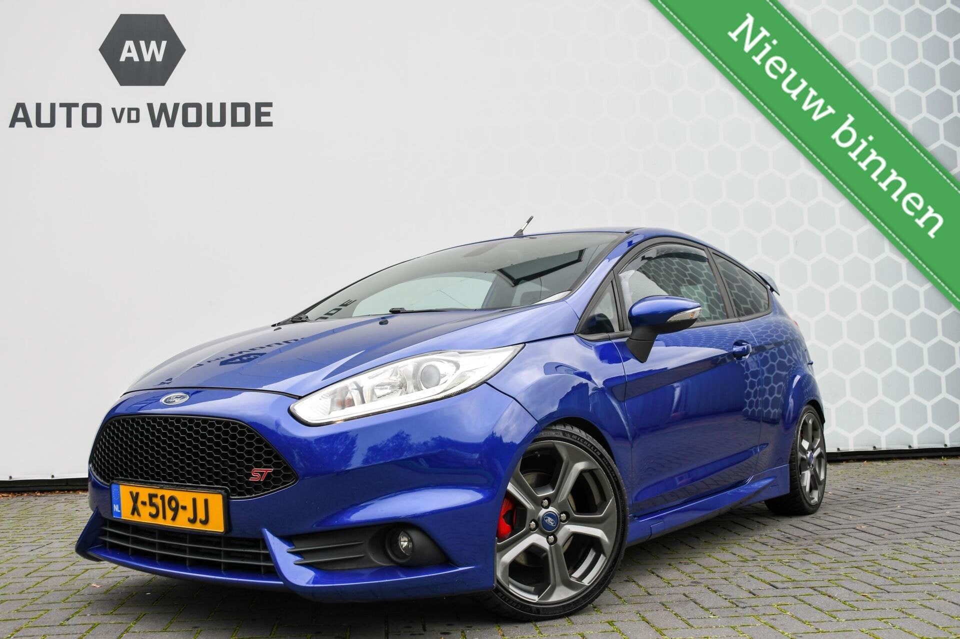 Ford Fiesta 1.6 ST1 Recaro Stoelen 185PK Goed onderhouden!, Volant multifonction, Euro 6, Entreprise, Autres couleurs