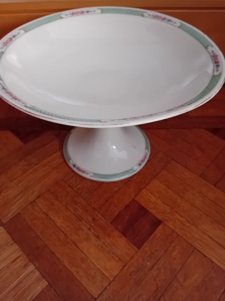 Ancien plat sur pied , corbeille à fruits compotier, Huis en Inrichting, Keuken | Bestek, Ophalen