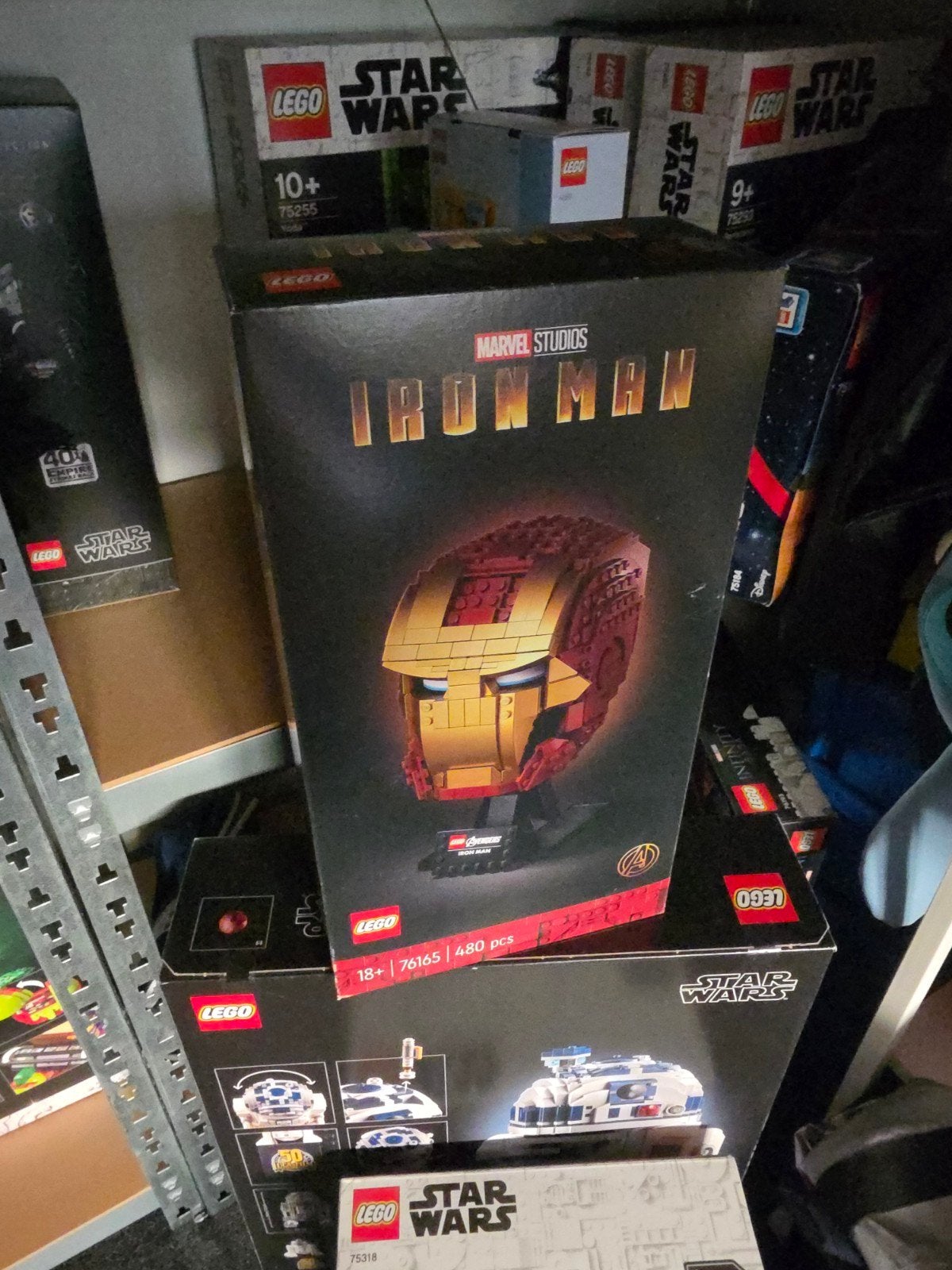Lego 76165 Iron Man Helmet, Ophalen, Marvel, Lego, Nieuw