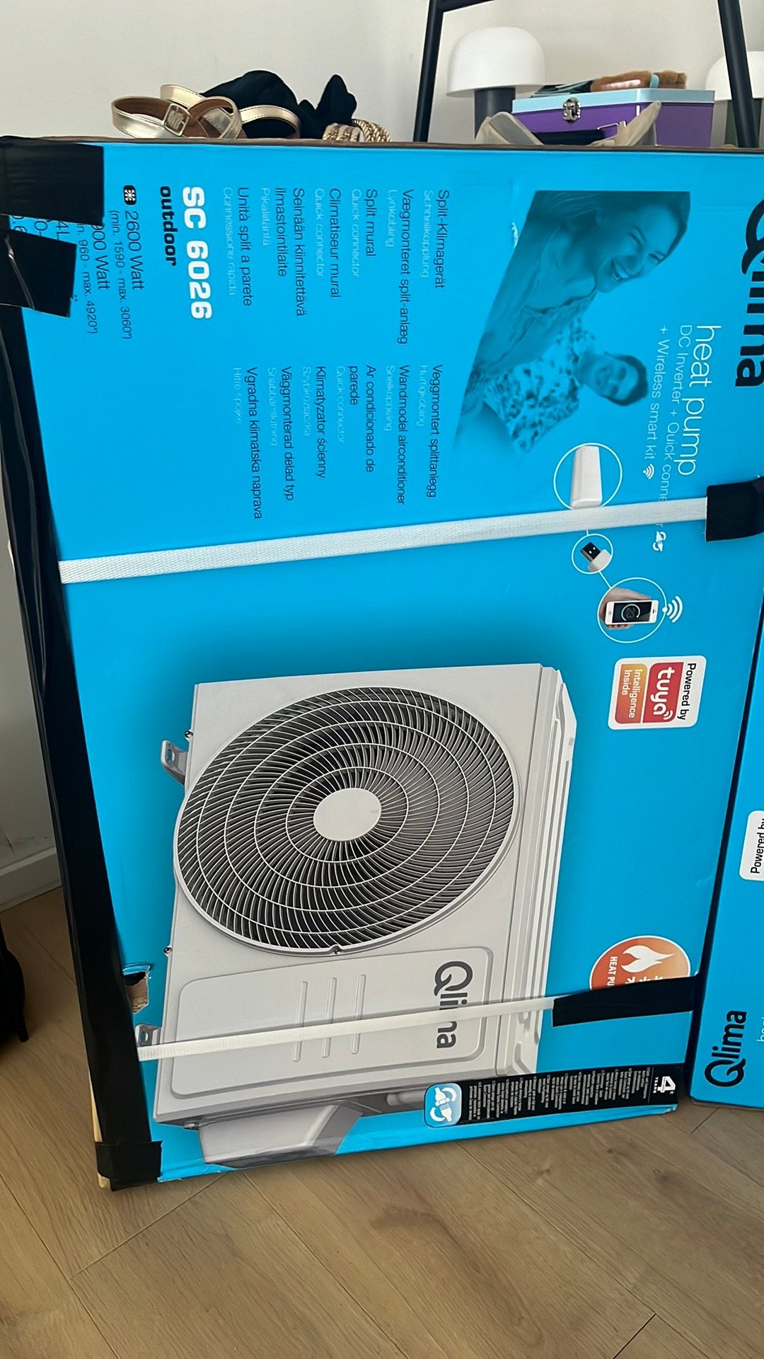 Qlima heat pump, Enlèvement ou Envoi, Comme neuf