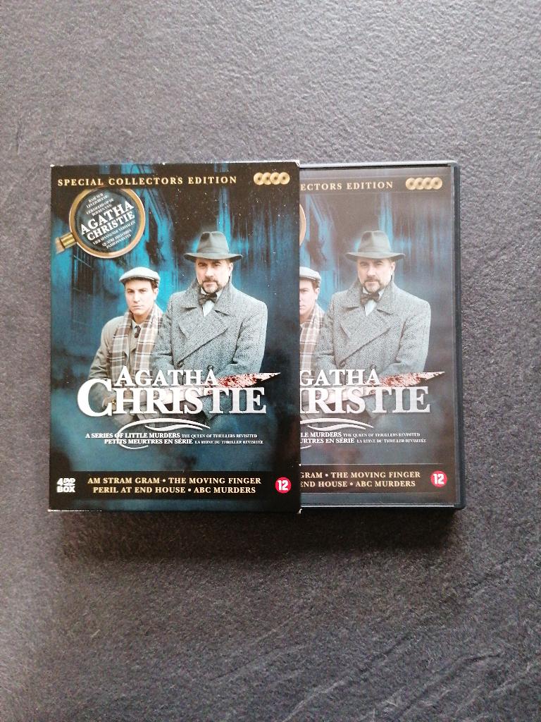 special collectors edition Agatha Christie 4 dvd box, Cd's en Dvd's, Ophalen of Verzenden, Zo goed als nieuw