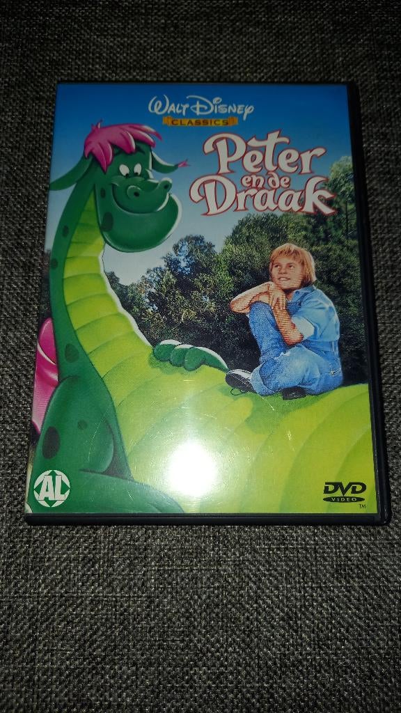 DVD Peter en de Draak, Cd's en Dvd's, Dvd's | Tekenfilms en Animatie, Gebruikt, Ophalen of Verzenden