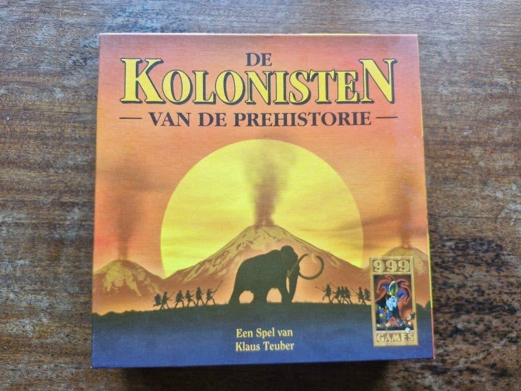 De Kolonisten van de Prehistorie, Drie of vier spelers, Ophalen of Verzenden, Zo goed als nieuw, 999 games
