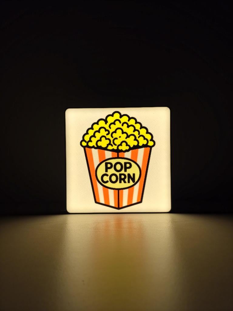 Lampe LED Popcorn — Home cinéma, lampe de cinéma, Enlèvement ou Envoi, Neuf, Autres culots, Ampoule LED