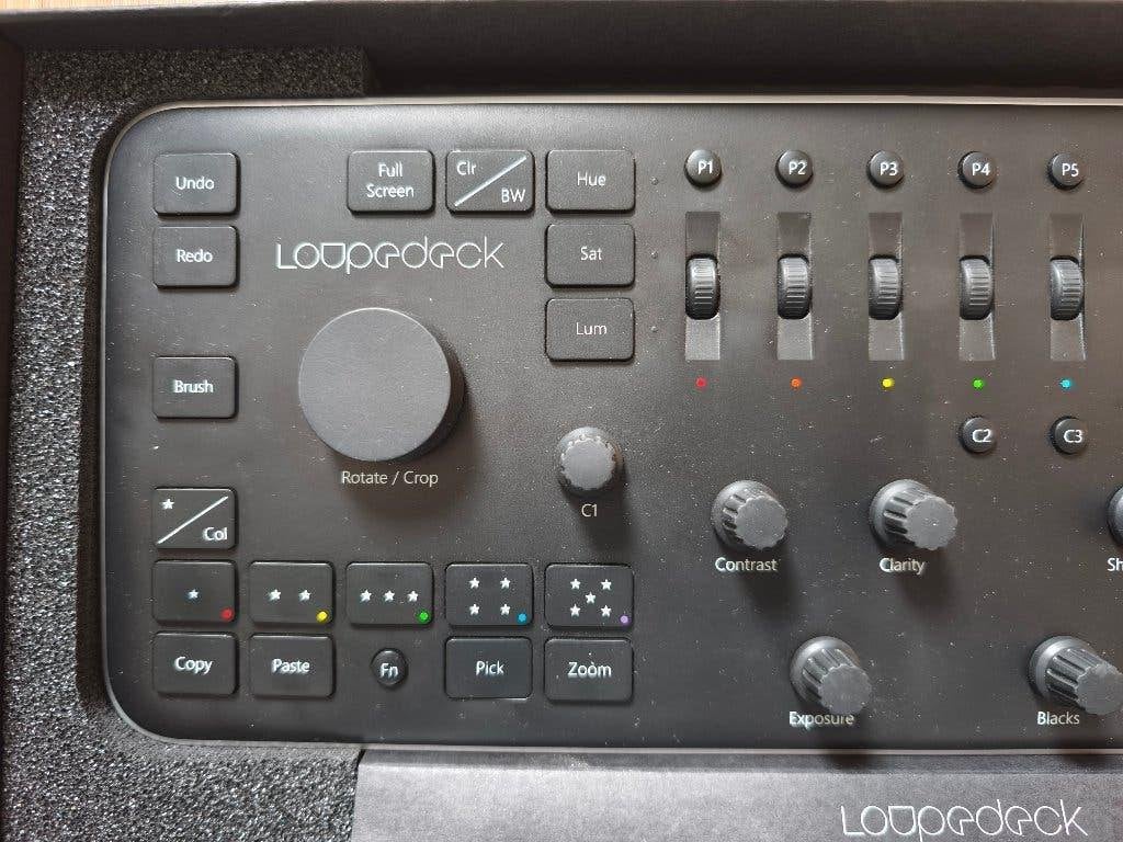 Loupedeck console voor Adobe Lightroom, Computers en Software, Ophalen, Multimediatoetsen, Gebruikt, Loupedeck CT