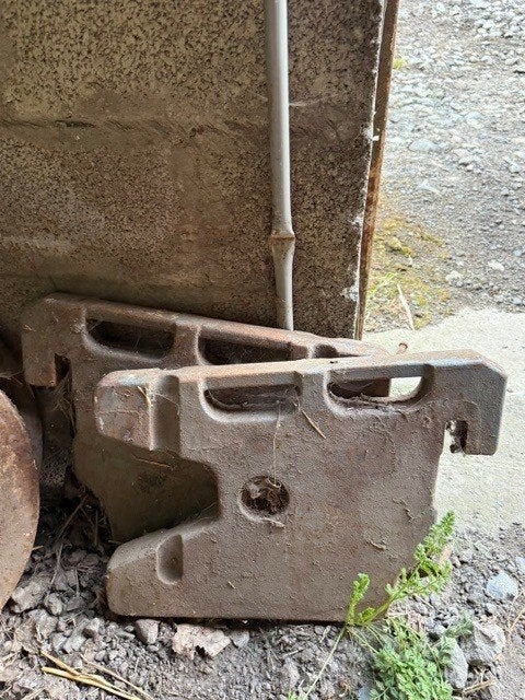 frontgewichten voor tractor, Ophalen, Massey Ferguson