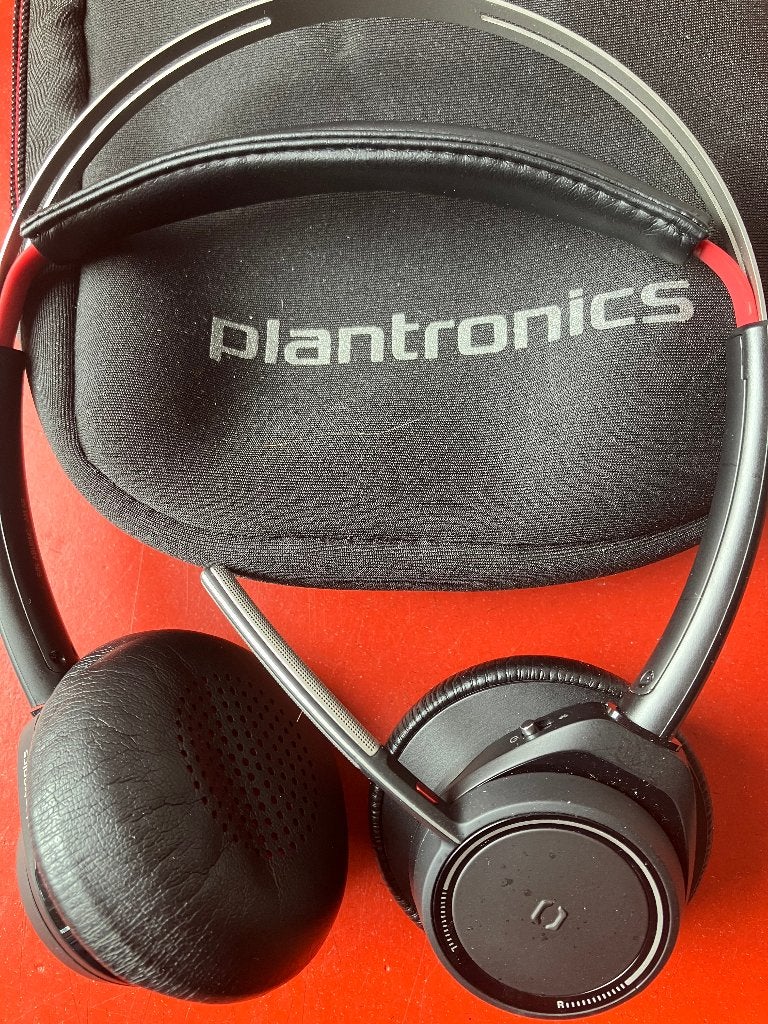 plantronics headset - hoofdtelefoon - koptelefoon, Enlèvement ou Envoi, Plantronics, On-ear, Comme neuf