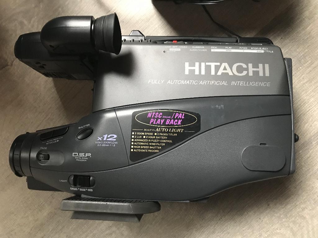 videocamera Hitachi, Ophalen of Verzenden, VHS of SVHS, Camera