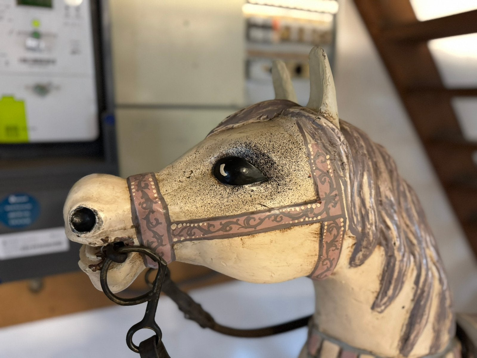 Antiek carrousel paard, Antiek en Kunst, Ophalen