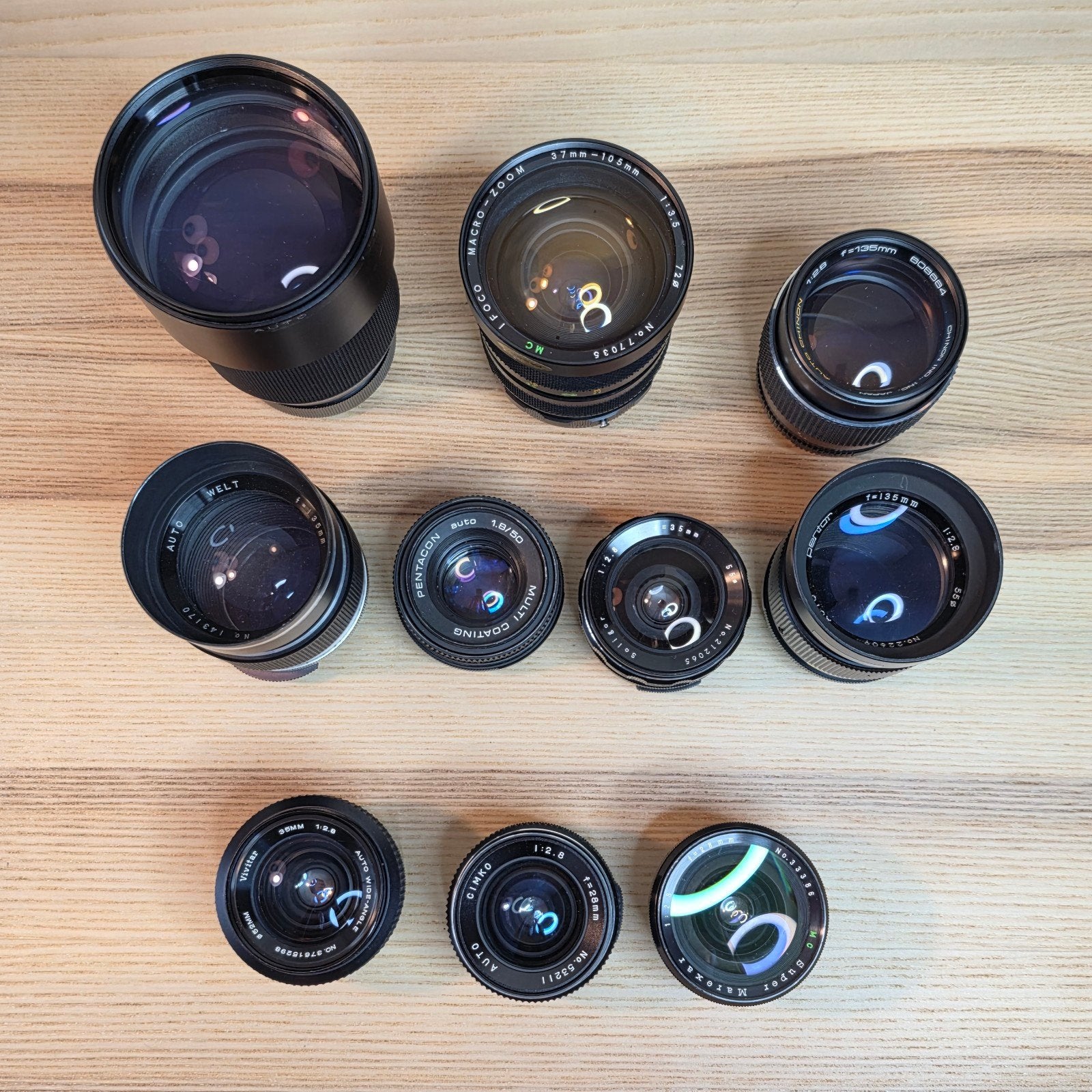 lot M42, TV, Hi-fi & Vidéo, Photo | Lentilles & Objectifs, Utilisé, Autres types, Zoom, Enlèvement ou Envoi