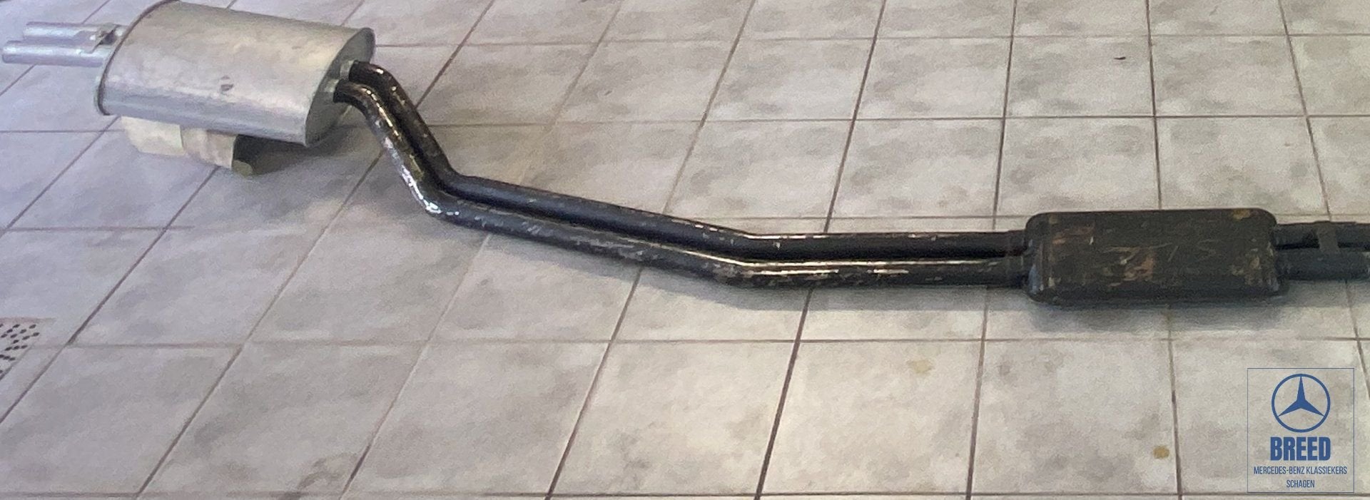 NOS uitlaat voor Mercedes-Benz R107 280SLC 350SLC 450SLC, Ophalen, -, Nieuw, -