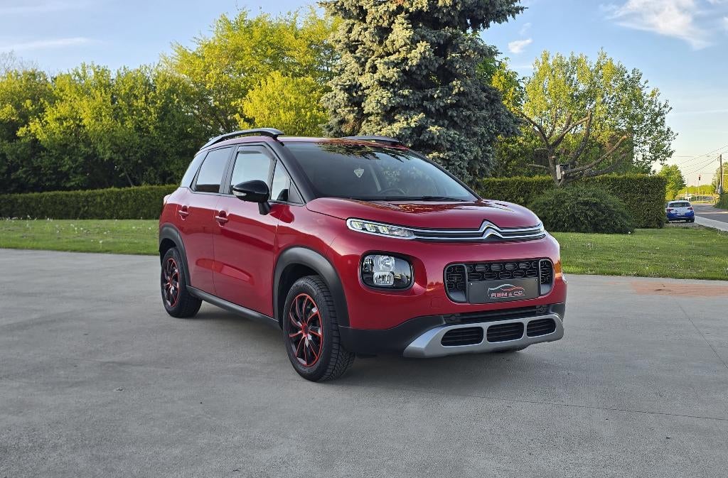 Citroën C3 Aircross 1.2i Ess. *CarPlay - 73.000 km* GAR 12M, Rouge, Entreprise, Boîte manuelle, Entretenue par le concessionnaire