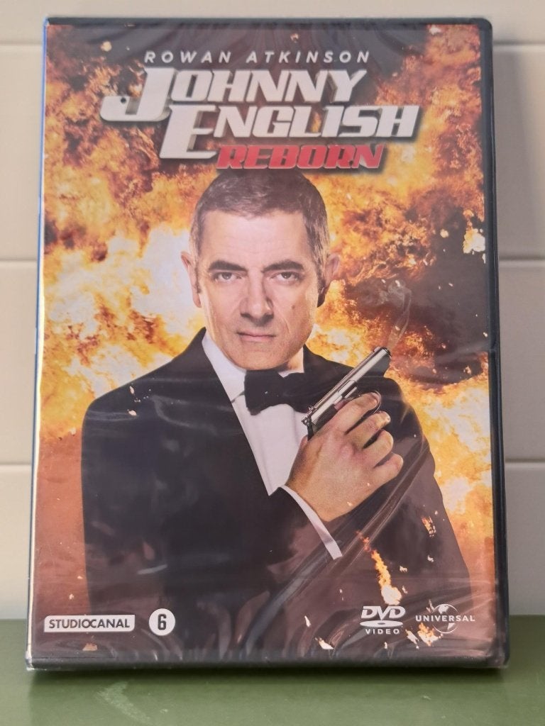 DVD - Johnny English reborn met Rowan Atkinson - nieuw, Ophalen, Actiekomedie, Engels, Vanaf 6 jaar