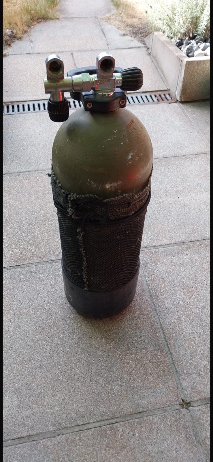 Duikfles 15 l 200 bar, Watersport en Boten, Ophalen