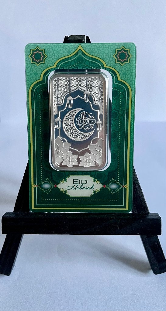PAMP Suisse🇨🇭Eid Mubarak 2026 1 oz Silver Bar 999 zilver, Verzenden, Zilver