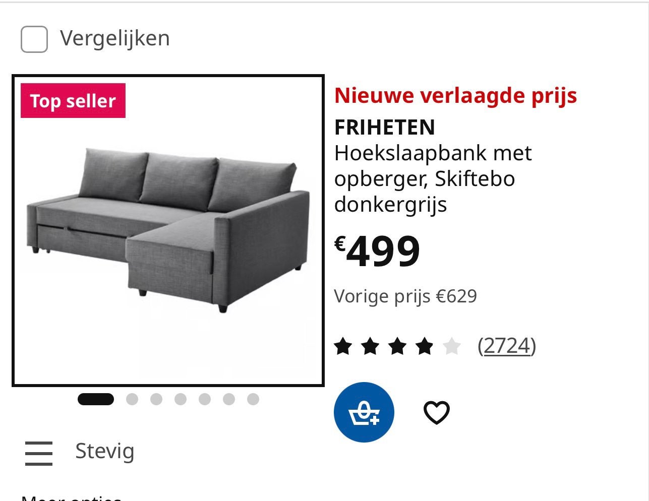 Zetelbank, Ophalen, Zo goed als nieuw