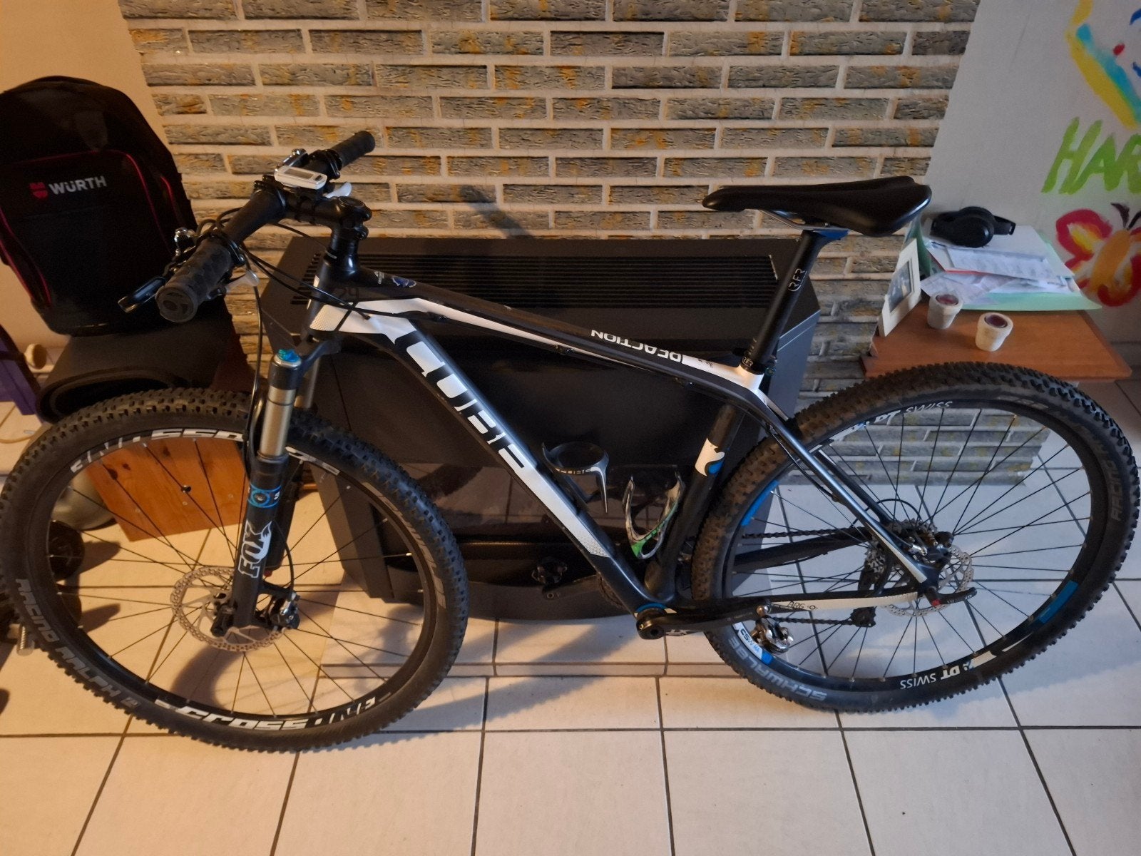 Mtb cube Reaction SL 29" Fox pro Mountainbike, Vélos & Vélomoteurs, Autres marques, Comme neuf, Enlèvement, Hommes
