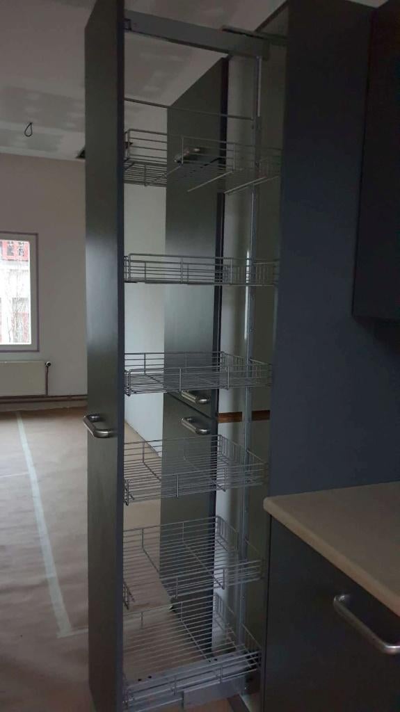 Kolomkast, apotheekkast, geleiders, 6 inhangbodems, perfekt!, Ophalen