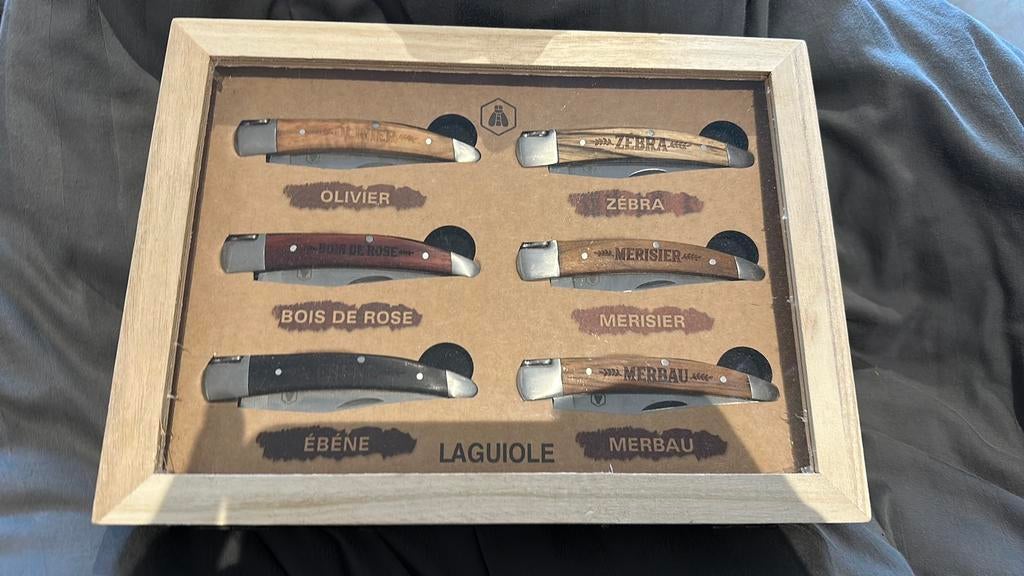 Messen set La Guiolle, Ophalen, Zo goed als nieuw