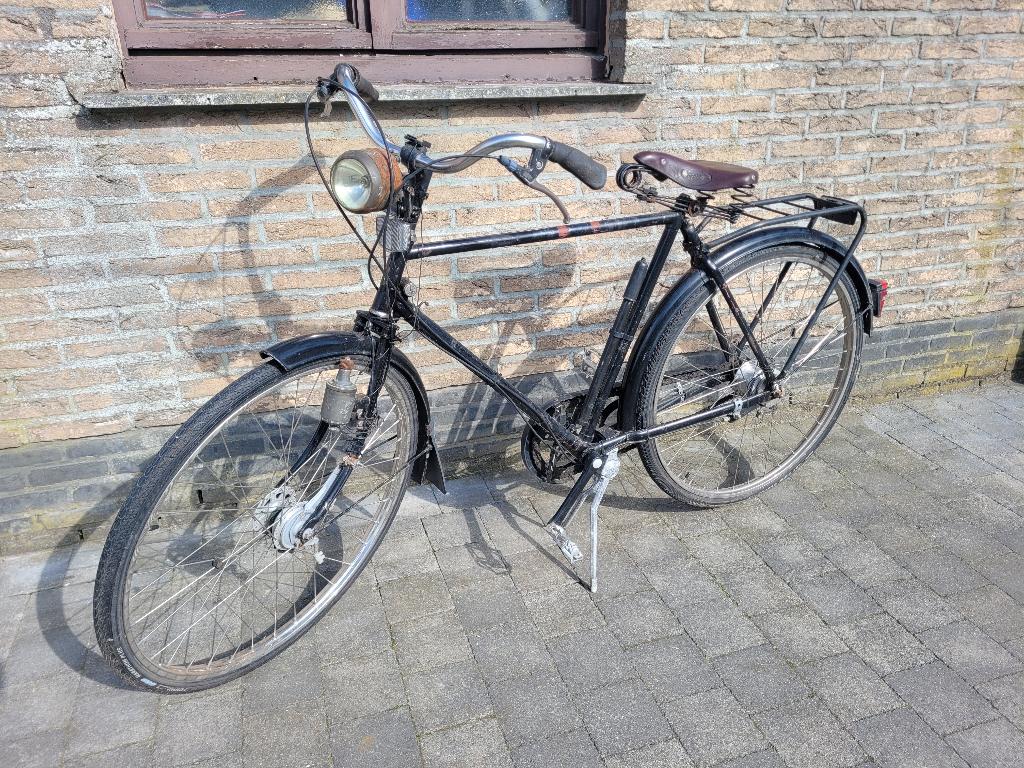 Humber antieke fiets 1930's, Enlèvement