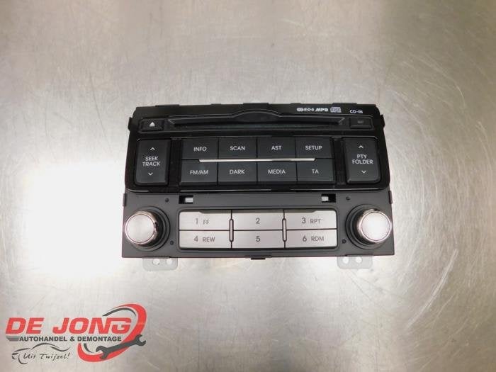 Radio d'un Hyundai I20, Autos : Pièces & Accessoires, Électronique & Câbles, Hyundai, Utilisé, 3 mois de garantie, Enlèvement ou Envoi
