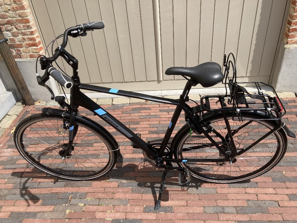 Fiets heren Norta, Fietsen en Brommers, Fietsen | Heren | Herenfietsen, Velgrem, Versnellingen, Zo goed als nieuw, 53 tot 57 cm