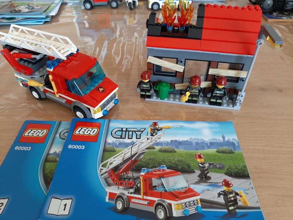 Lego City Fire set 60003 Fire Emergency, Lego, Ophalen of Verzenden, Compleet, Complete set