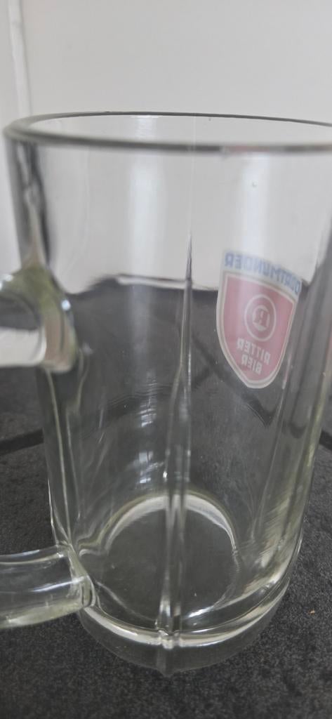 Bierglas dortmunder Ritter bier met oor, Verzamelen, Ophalen